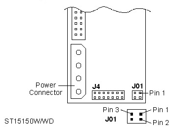 Image of Drive showing Jumpers